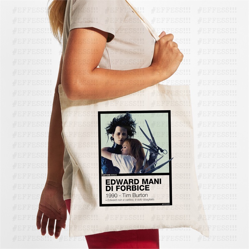 Tote Bag - EDWARD MANI DI FORBICE - PANTONE 572C