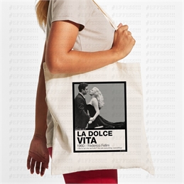 Tote Bag - LA DOLCE VITA - PANTONE 422C