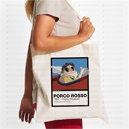 Tote Bag - PORCO ROSSO - PANTONE 7689C