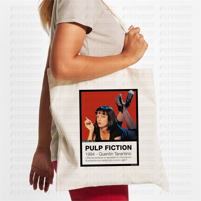 Tote Bag - PULP FICTION - PANTONE 7626C