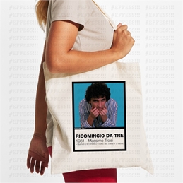 Tote Bag - RICOMINCIO DA TRE - PANTONE 313C