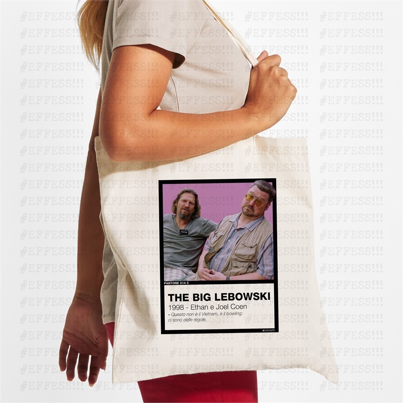Tote Bag - THE BIG LEBOWSKI - PANTONE 514C