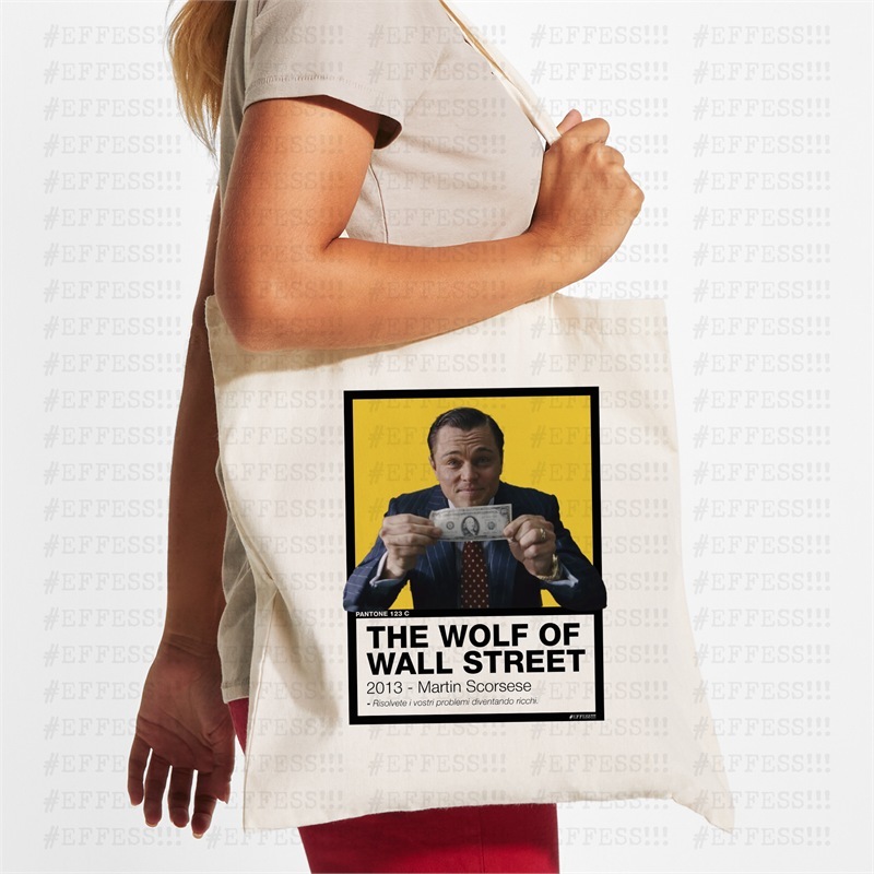 Tote Bag - THE WOLF OF WALL STREET - PANTONE 123C