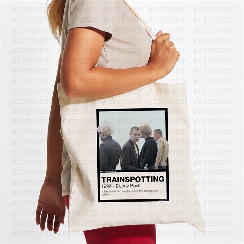 Tote Bag - TRAINSPOTTING - PANTONE 7457C