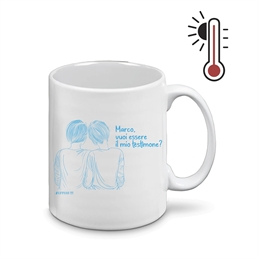 Tazza Magica - Addio al celibato - VUOI ESSERE IL MIO TESTIMONE?