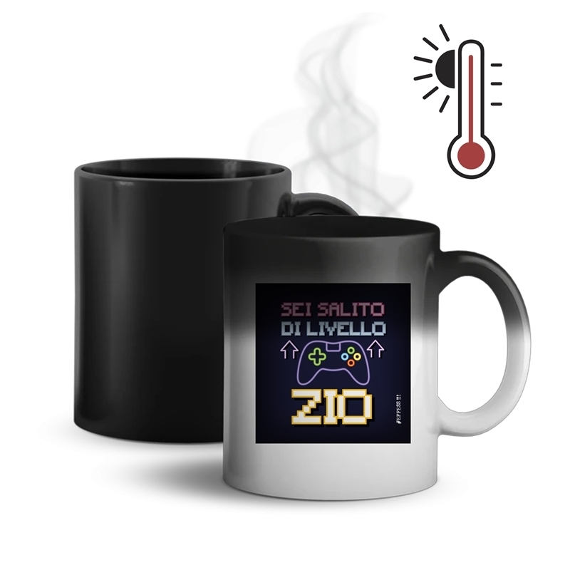 Tazza Magica - SEI SALITO/A DI LIVELLO...ZIO/A