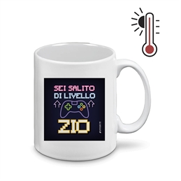 Tazza Magica - SEI SALITO/A DI LIVELLO...ZIO/A