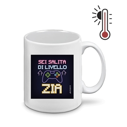 Tazza Magica - SEI SALITO/A DI LIVELLO...ZIO/A