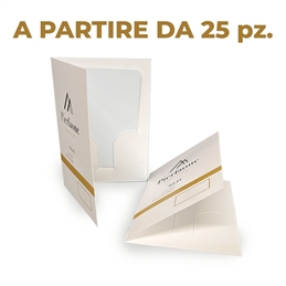 Portatessere su Patinata 350g.