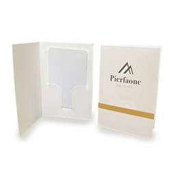 Portatessere su Patinata 350g.