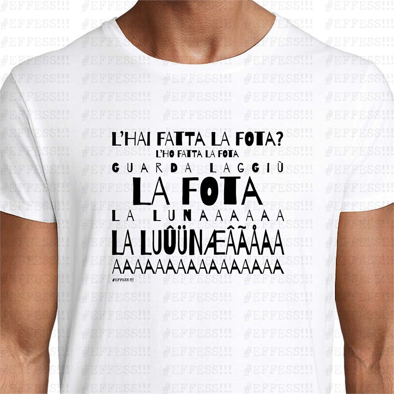 T-Shirt - Meme Trash - L'HAI FATTA LA FOTA?