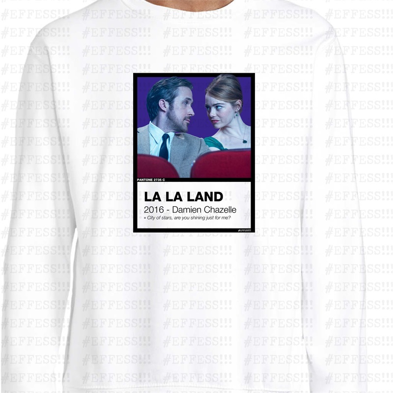 Felpa Pantoni Cinematografici - La La Land - Pantone 2735C