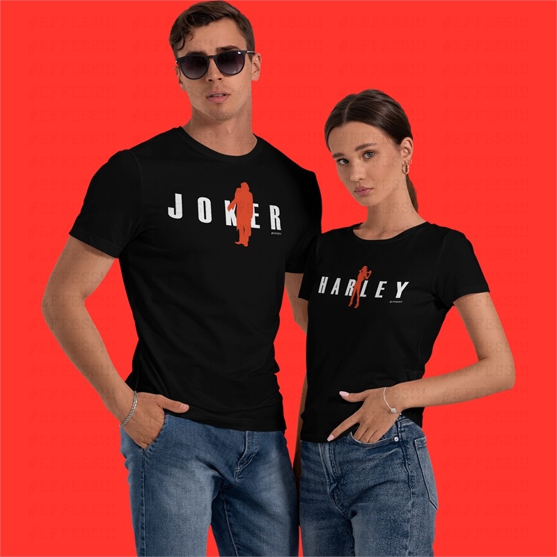 T-Shirt - San Valentino - JOKER AND HARLEY