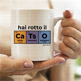 Tazza - Questione di Chimica - HAI ROTTO IL CATSO