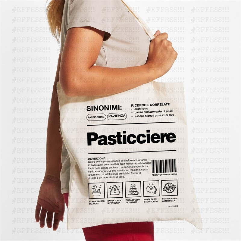 Tote Bag Mestieri - Arte e Mestieri - PASTICCIERE