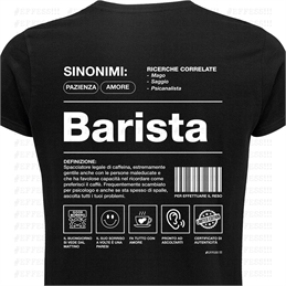 T-Shirt Mestieri - BARISTA