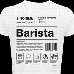 T-Shirt Mestieri - BARISTA