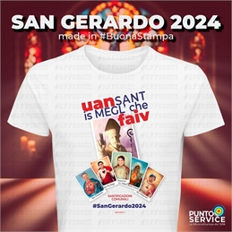 T-Shirt San Gerardo 2024 - Santificazioni Comunali