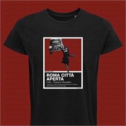 T-Shirt - ROMA CITTÀ APERTA - PANTONE 7622C