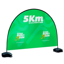 Bandiera ad arco - Zoom+ Arch