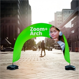 Bandiera ad arco - Zoom+ Arch