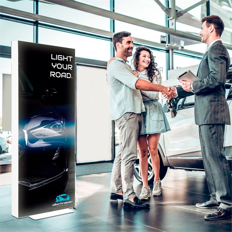 Totem Retroilluminabile - Illumigo Retail