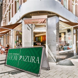 Banner a forma di "A" da esterno - Monsoon