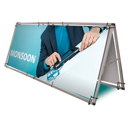 Banner a forma di "A" da esterno - Monsoon