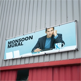 Struttura per banner da parete - Monsoon da Muro
