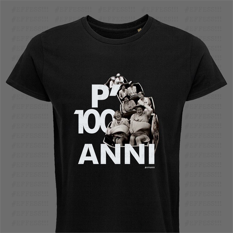 T-shirt bianca - P' 100 anni