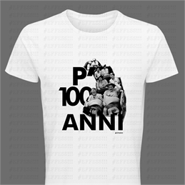T-shirt nera - P' 100 anni