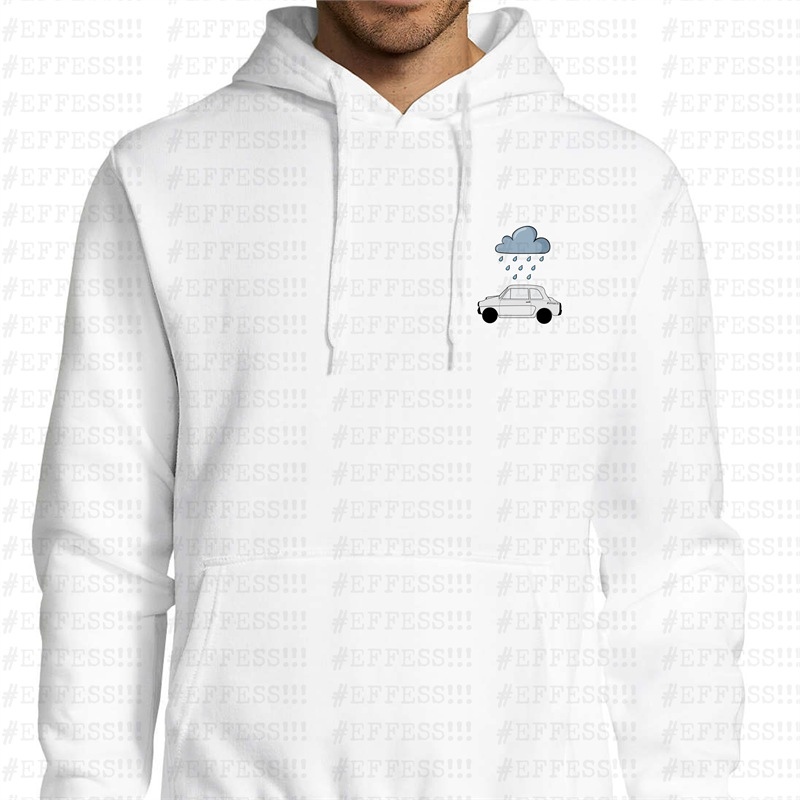 Felpa con Cappuccio - Meme Trash - NUVOLA DELL'IMPIEGATO