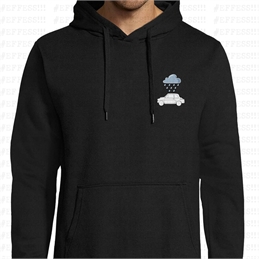 Felpa con Cappuccio - Meme Trash - NUVOLA DELL'IMPIEGATO