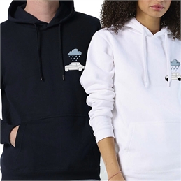 Felpa con Cappuccio - Meme Trash - NUVOLA DELL'IMPIEGATO