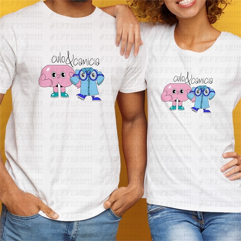 T-Shirt - Coppie Scoppiate - CULO E CAMICIA