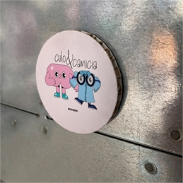 Calamita in cartone alveolare - Coppie Scoppiate - CULO E CAMICIA