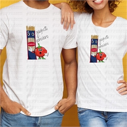T-Shirt - Coppie Scoppiate - SPAGHETTI E POMODORO
