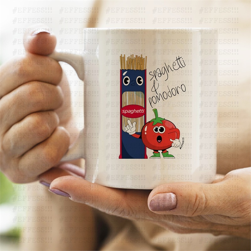 Tazza - Coppie Scoppiate - SPAGHETTI E POMODORO