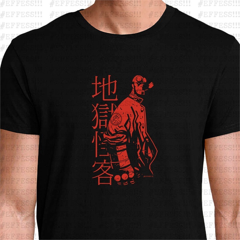 Comics - HELLBOY - T-SHIRT NERA