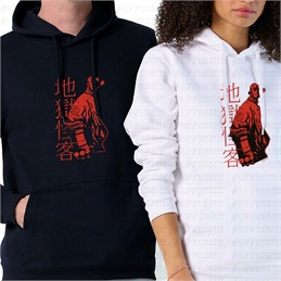 Comics - HELLBOY - FELPA CAPPUCCIO