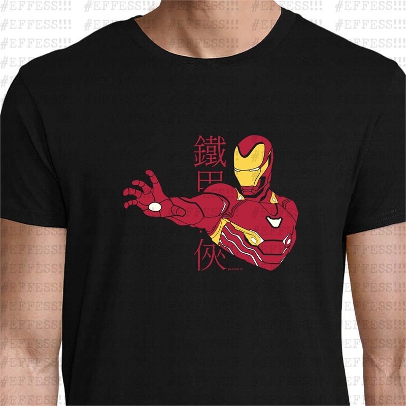 Comics - IRON MAN - T-SHIRT NERA