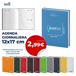 Agende Giornaliere 12x17 cm Personalizzate