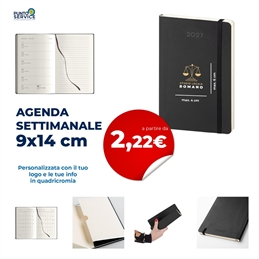 Agende Giornaliere 15x21 cm Personalizzate