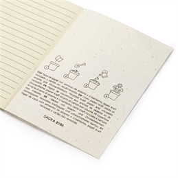 Sagra - Notes in carta riciclata A6 Personalizzati