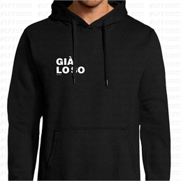 Felpa con Cappuccio - Frasaccazzo - GIÀ LO SO
