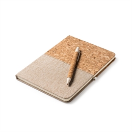 Robin - Notes in sughero e cotone personalizzati
