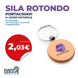 Sila Rotondo - Portachiavi in legno