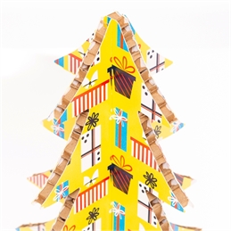 #PuntoService - Albero di Natale Colorato - #Pacchi Giallo_6