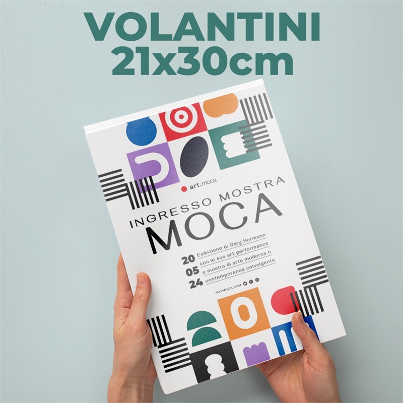 Volantini 21x30 cm - Stampa Fast - Consegna in 24H