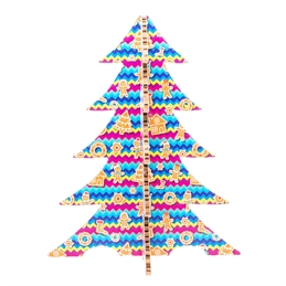 #PuntoService - Albero di Natale Colorato - #Pan di Zenzero_5